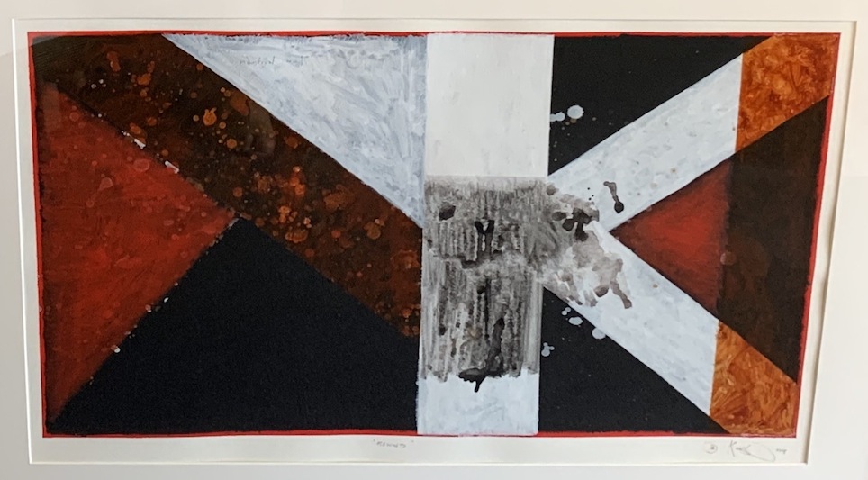 Bobby Kurb | Rewind |Acrylic on paper| McAtamney Gallery and Design store | Geraldine NZ